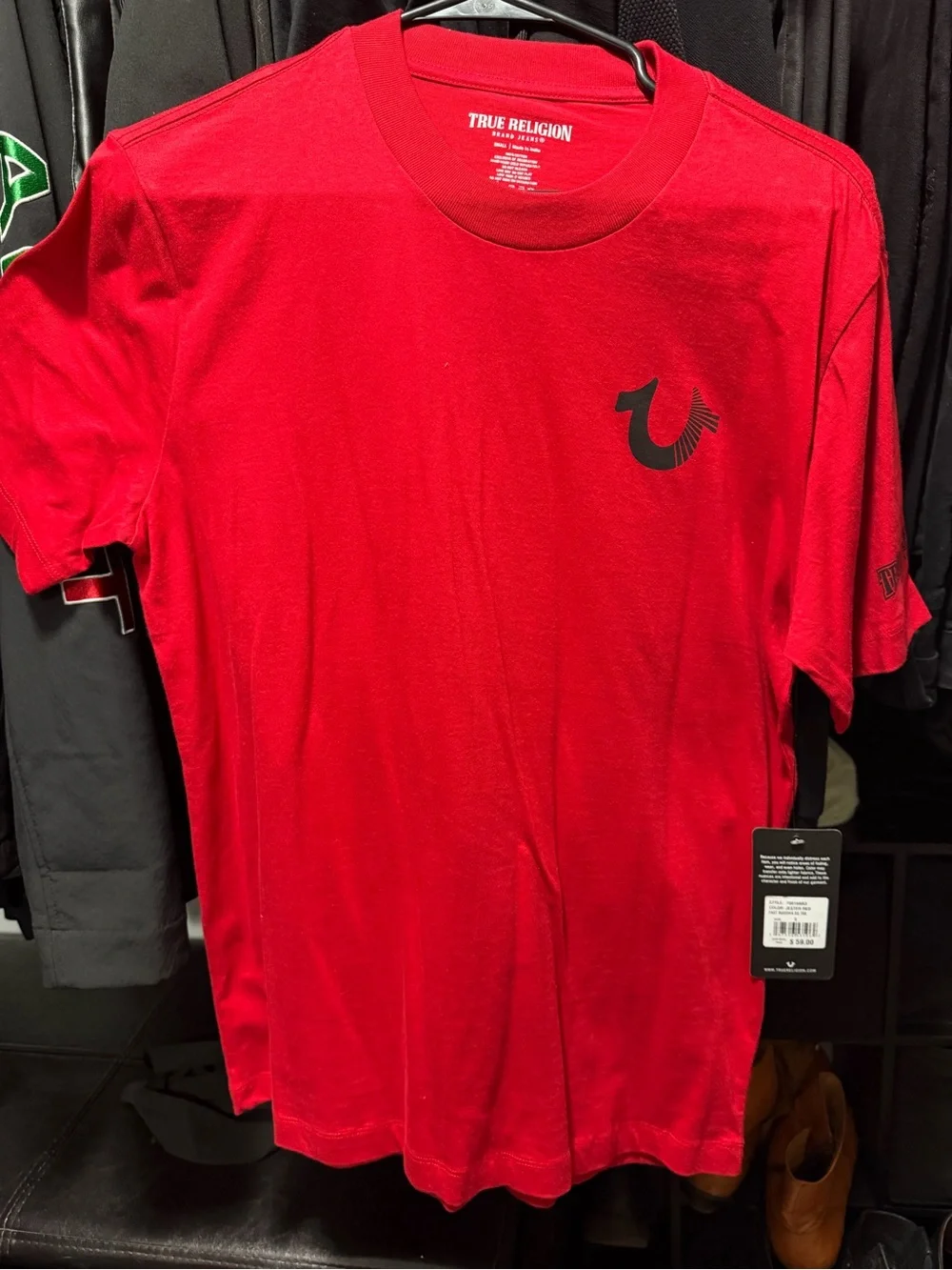 True Religion bold red